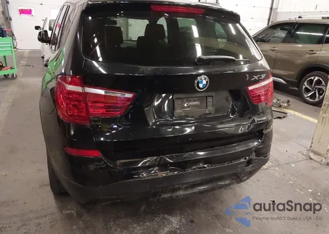 2016 BMW X3 xDrive28I z USA, uszkodzony, nr VIN 5UXWX9C54G0D71627